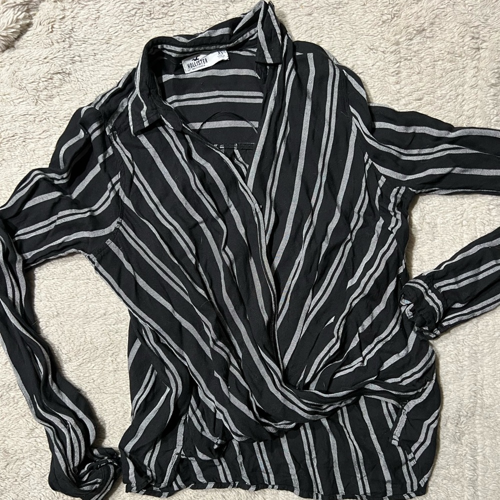 Striped Hollister blouse